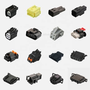 หัวเสียบ3-PIN ตัวเมียกันน้ำสำหรับรถยนต์รุ่น1438454-1หัวต่อ RGB ชนิด Traction Control HALL <span class=keywords><strong>SENSOR</strong></span> <span class=keywords><strong>Plug</strong></span> - Product Image 4