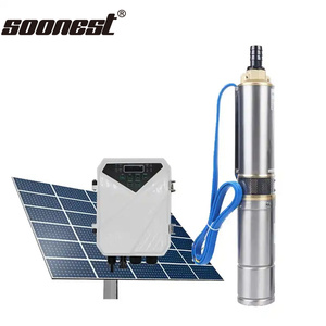 3Hp 4Hp 5Hp Hybrid <b>Solar</b> <b>Pump</b> 24 Volt Submersible Water <b>Pump</b> <b>Solar</b> <b>Solar</b> <b>Pump</b> System for Agriculture According to Power Hybrid S - Product Image 4