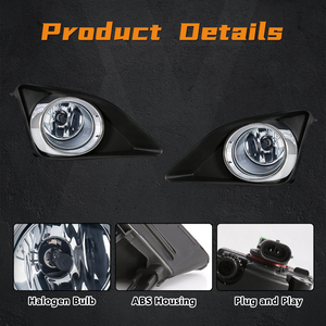 Nouvelles feux de brouillard/phares halogènes améliorés pour <span class=keywords><strong>Toyota</strong></span> Corolla Altis 2008 2009 2010 Accessoires de voiture - Product Image 2