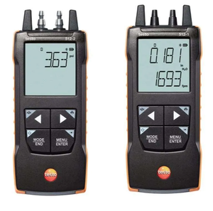 Manomètre différentiel numérique Testo 512-1 authentique 0-200 HPa avec connexion via application et tube de Pitot de 2 m - Product Image 5