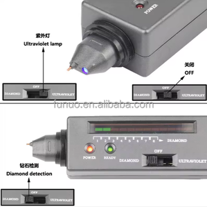 Selector de gemas Led de alta precisión Joyería Veritas y probador de dureza de diamante de moissanita falsa I Pen con Uv - Product Image 5