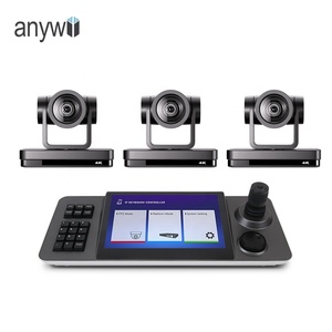Anywii hội nghị video điều khiển cần điều khiển SDI <span class=keywords><strong>PTZ</strong></span> camera 4K phát sóng Camera live stream <span class=keywords><strong>PTZ</strong></span> NDI PoE Camera Set với bộ điều khiển - Product Image 1