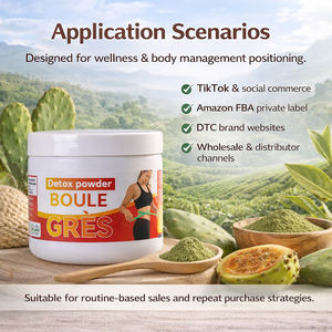 Boule gres ผงดีท็อกซ์ผสมชาเขียวผสมสารสกัดจากสมุนไพรวิตามินสำหรับการจัดการน้ำหนักแบรนด์ - Product Image 4