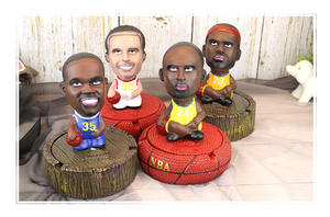 Kobe James courie durante แฟนๆบาสเก็ตบอลดาวที่เขี่ยบุหรี่เรซินเป็นมิตรต่อสิ่งแวดล้อมทันสมัยสำหรับสำนักงานและบ้าน - Product Image 6