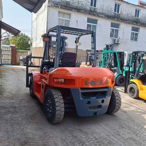 Heli H2000 70 <b>Used</b> Diesel Powered <b>Pallet</b> Truck with Isuzu Engine 7 Ton Load Capacity 4X4 Drive - Product Image 5