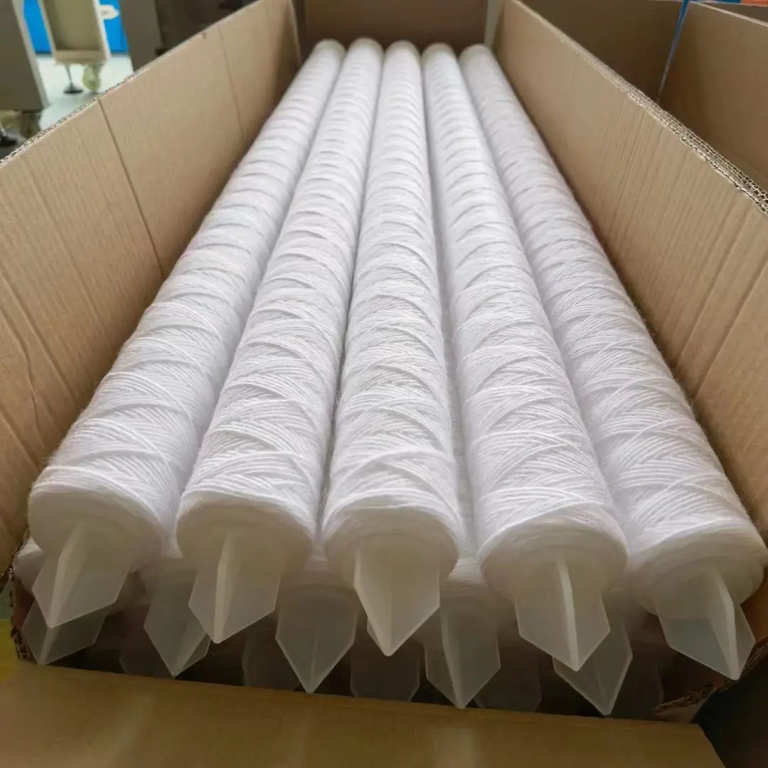 SDP manufacture PP yarn winding filter making machine for RO