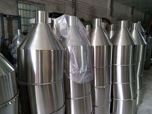 Nón Nhôm Chế Tạo Kim Loại Tấm Tùy Chỉnh Nón Thép Không Gỉ Quay Bằng Kim Loại - Product Image 3