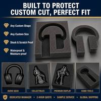 Emballage de protection intérieur pour boîte cadeau, en mousse PU de forme spéciale, écologique, résistant aux chocs