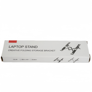 Nouveau support pour ordinateur portable en aluminium, support pliable en métal, angle de vision réglable, support de rangement créatif rétractable - Product Image 5