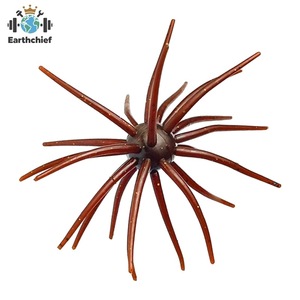 Nouvelle Leurre <span class=keywords><strong>BUBBA</strong></span> : Appât Bionique Épine de Mer en TPE, Boule d'Épine de Mer Noire Flottante, Appât Souple en Boîte 90mm/110mm - Product Image 1
