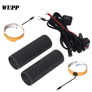 Housse chauffante d'hiver en silicone pour guidon de moto pour moto <span class=keywords><strong>scooter</strong></span> - Product Image 1