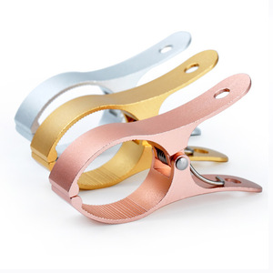Hot Selling Aluminum Alloy Retainer <b>Clothes</b> Pegs Big Size Windproof Eco-Friendly Durable Multifunction for Living Room Kitchen - Product Image 1
