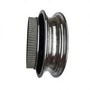 Roue de transmission à courroie de 10 pouces compatible avec les pneus intérieurs et extérieurs 10x2.50 - Product Image 2