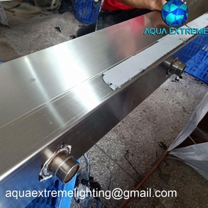 Nouvelles buses de <span class=keywords><strong>cascade</strong></span> en acier inoxydable #304 #316 pour piscine et étang - Product Image 2