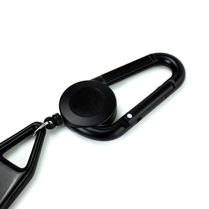 BEYOU LABS Porte-briquet automatique rétractable en plastique avec mousqueton, design rectangulaire moderne pour accessoires de fumeur - Product Image 6