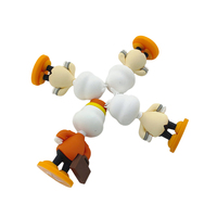 Figurines de canard en caoutchouc souple PVC personnalisées, 3D, personnalisables, écologiques, cadeaux promotionnels, porte-clés, mascotte