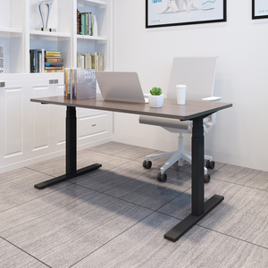 Động cơ kép bàn thiết kế mới ngồi để đứng điện <span class=keywords><strong>Ergonomic</strong></span> đứng bàn Chiều cao có thể điều chỉnh đứng lên bàn văn phòng - Product Image 5