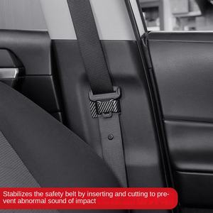 Stabilisateur universel <span class=keywords><strong>de</strong></span> ceinture <span class=keywords><strong>de</strong></span> sécurité pour voitures - Support <span class=keywords><strong>de</strong></span> rangement en ABS anti-<span class=keywords><strong>bruit</strong></span> avec pince <span class=keywords><strong>de</strong></span> positionnement à boucle réglable - Product Image 3