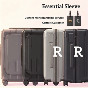 Valise de luxe de marque, style RIMOWA, légère, avec housse essentielle, 21 pouces, en PC souple et durable, pour cabine, directement de l'usine - Product Image 1