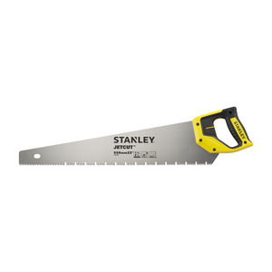 Scie à plaques de plâtre Stanley Jetcut 550 mm (22 pouces) avec poignée ergonomique pour la découpe de plaques de plâtre - Product Image 1