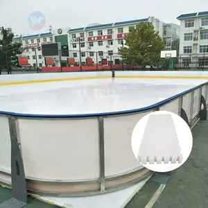 Vendita diretta in fabbrica uhmwpe pavimento di ghiaccio pannello hockey pista tavole foglio
