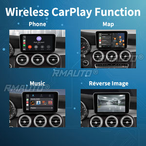 RMAUTO Apple CarPlay Inalámbrico NTG 5.0 5.1 para Mercedes Benz Clase C W205 GLC 2015-2018 Android Auto Mirror Link AirPlay Car Play - Product Image 3