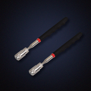 Yunbei Yb Magnetic Pickup <b>Tool</b> 8-Pound 6-Section Extendable With Led Light Stainless Steel Black Handle For <b>Precision</b> Retrieval - Product Image 4