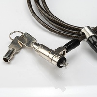 Cadenas à combinaison de sécurité pour ordinateur portable, cadenas pour tablette, casier de gymnastique, code sécurisé, câble avec clés pour tablette