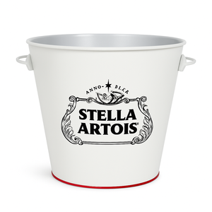 ถังน้ำแข็งเบียร์โลหะเคลือบผง8L พร้อมที่จับบาร์โลโก้ตามสั่งร้านอาหารและเครื่องทำความเย็นสำหรับงานกิจกรรม - Product Image 4