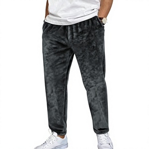Mens Warm <b>Fleece</b> <b>Pants</b> Winter Casual Trousers Sweatpants Joggers Sportswear Custom Logo Wholesale Supplier - Product Image 1