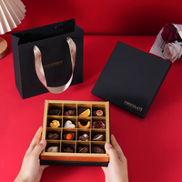 OEM ODM Papier rigide de luxe Boîte cadeau de chocolat bricolage faite à la main Dates Ramadan Dates Boîte de chocolat