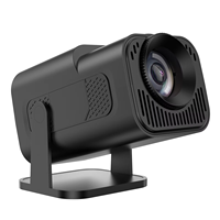 Projecteur portable HD HY320 le plus vendu avec fonction de mise en miroir d'écran, idéal pour le home cinéma, projecteur à courte focale 3D intégré