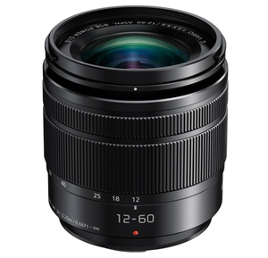 P anasonic Lumix <span class=keywords><strong>G</strong></span> <span class=keywords><strong>Vario</strong></span> 12-60mm F/3.5-5.6 ASPH. POWER O.I.S. Objectif H-FS12060 - Product Image 1