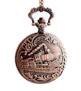 นาฬิกาพกควอตซ์สไตล์สตีมพังก์แบบติดเข็มขัด รุ่นเรโทร สำหรับผู้หญิง - Product Image 4