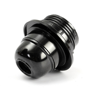 Bán Sỉ Giá Đỡ Đèn E27 Bakelite Ổ Cắm Đèn CE Màu Đen Có Vòng - Product Image 5