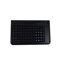 Teclado Programable ZHE-KB60 con Bloqueo Numérico y de Desplazamiento, 60 Teclas, para Sistemas POS