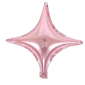 Globos de papel de aluminio con forma de estrella DJTSN, Globos de helio de cinco puntas, decoración de boda para fiesta de cumpleaños, bolas infladas de juguete para niños - Product Image 4