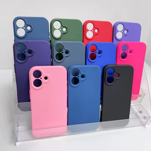 Vente en gros coque de téléphone souple de luxe avec logo personnalisé coque colorée en TPU housse de téléphone portable pour Iphone 16 15 14 13 Pro Max - Product Image 6