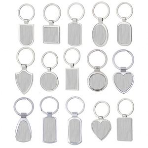 Custom Logo Luxury Designer Bulk Laser Engraving <b>Leather</b> Car Blank Metal Advertising Business Gifts <b>Leather</b> <b>Keychains</b> - Product Image 6