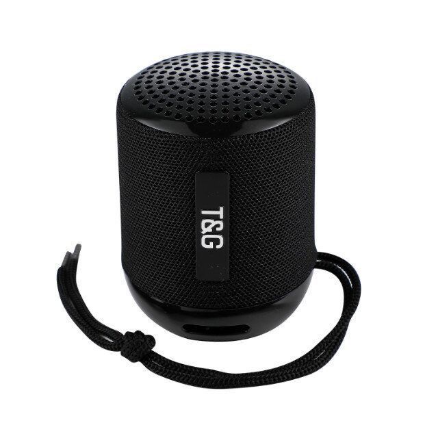 TG129 Portable Blue-Tooth Speaker with Voice Calling FM Radio TWS Stereo USB TF Card MP3 Player Outdoor Mini Hi-Fi Audio System