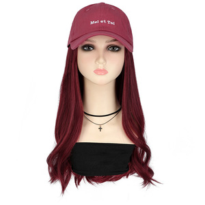 Cappello con Parrucca Integrata: Berretto da Baseball alla Moda con Parrucca Rimovibile Naturale, Leggero e Facile da Abbinare, Copertura Completa della Testa - Product Image 6