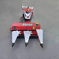 Mini moissonneuse-batteuse à blé et à riz, machine à couper l'herbe, machine à récolter le riz, tondeuse à gazon à tirer derrière, machine à ensilage