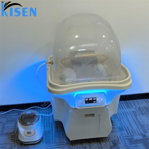 อ่างสระผมเคลื่อนที่แบบพกพา Kisen Dual Tanks Luxury Modern พร้อมเครื่องทำน้ำอุ่น สำหรับร้านทำผมและสปา - Product Image 3