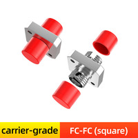 Adaptateur de fibre optique de type flange SC pour boîtier de distribution optique de télécommunications