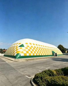 Domo Deportivo Inflable de Gran Envergadura, Soportado por Aire, para Canchas de Fútbol y Baloncesto, Uso en Parques, Material de PVC Impermeable e Ignífugo - Product Image 4