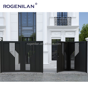 <span class=keywords><strong>Portail</strong></span> coulissant électrique extérieur sans rail en aluminium Rogenilan pour allée, super villa, jardin, patio - Product Image 2