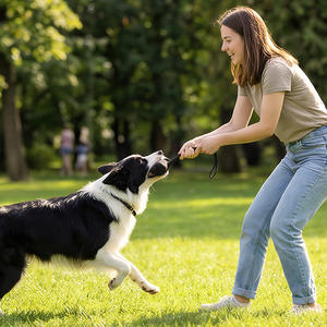 Juguete Interactivo para Perros Muker, Juego de Juguetes Masticables para Perros, Color Personalizado con Logotipo, Piel Sintética Duradera, Tamaños S/M/L, Uso en las 4 Estaciones para Deportes al Aire Libre - Product Image 6