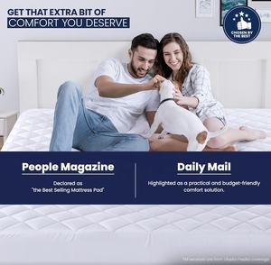 Microfiber Stof Zacht Ademend Beschermer Effen Kleur Waterdicht <span class=keywords><strong>Bed</strong></span> Gewatteerd Matras Voor Thuis - Product Image 6