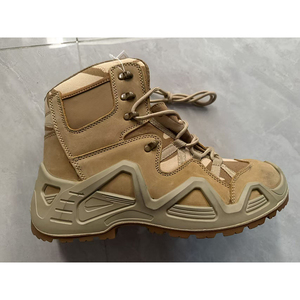 Botas de senderismo TSB07 de gamuza color camuflaje desierto, impermeables, para exteriores, para todas las estaciones, de caña alta, con mini bolsillo. - Product Image 2