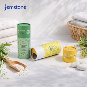 Custom Design Eco-friendly Bath Salt <b>Packaging</b> Laundry Scent Booster Beads <b>Paper</b> Tube <b>Packaging</b> for Laundry Beads Storage - Product Image 5